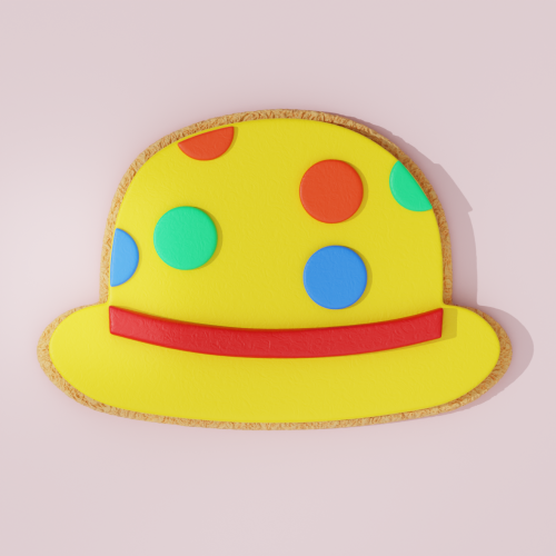 Clown Hat Cookie Cutter 102