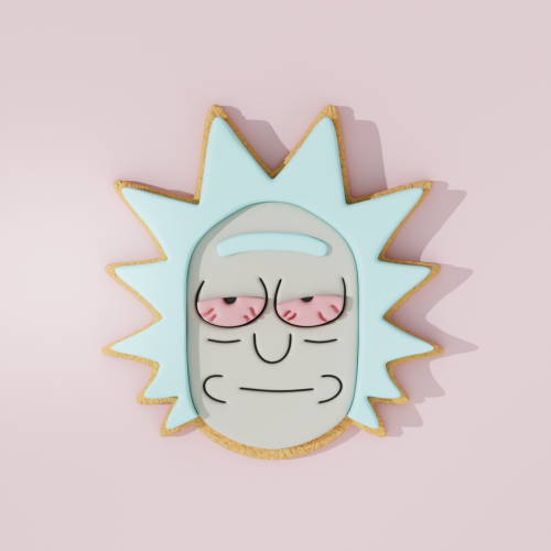 Rick and Morty Cookie Cutter