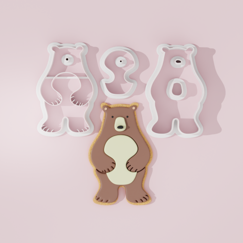 Bear Cookie Cutter 701