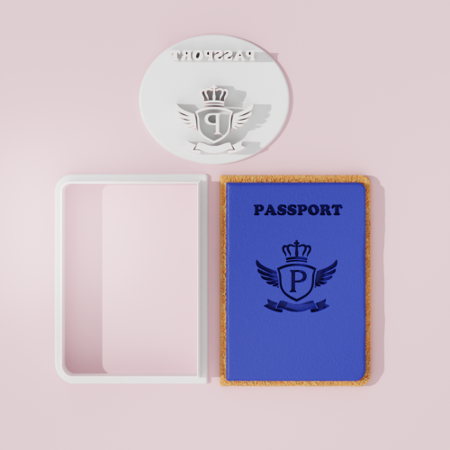 Passport Cookie Cutter