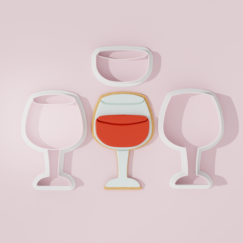 Wine Glass Cookie Cutter