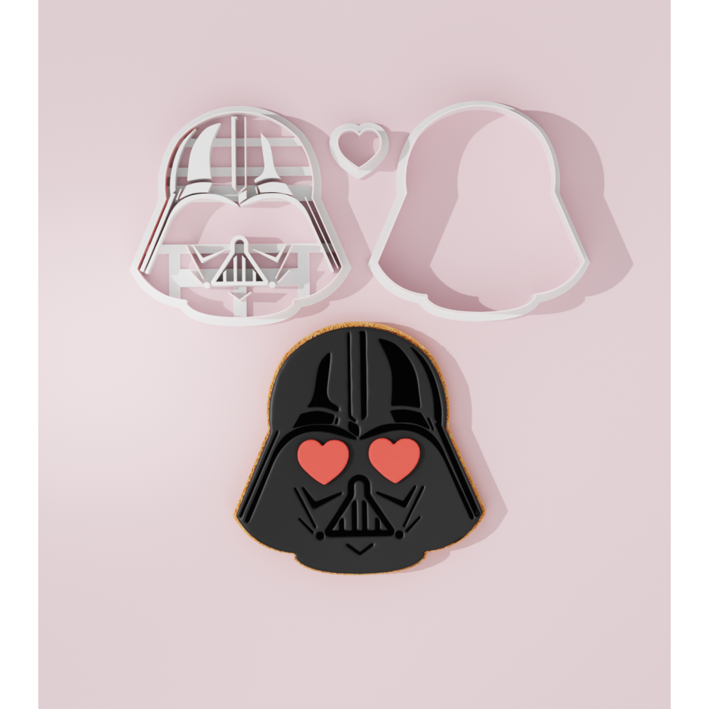 Valentine Star Wars – Darth Vader Cookie Cutter