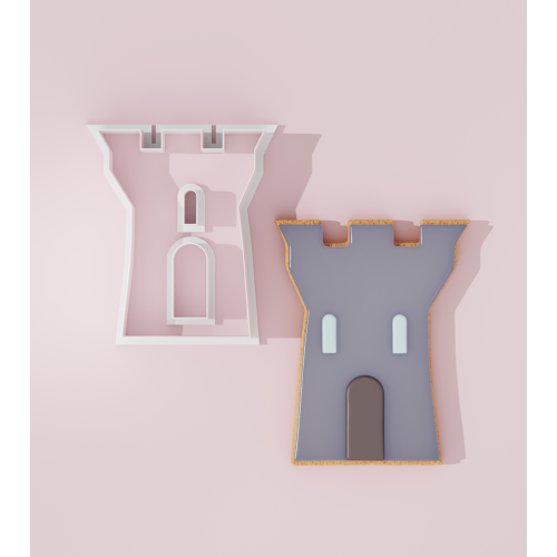 Knight Castle Cookie Cutter