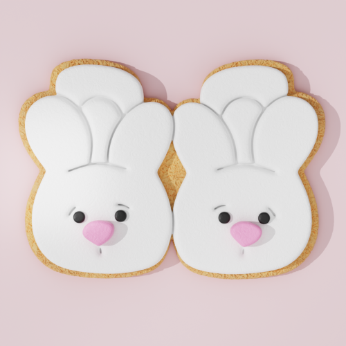 Bunny Slippers Cookie Cutter