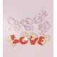 Valentine Love Bears Platter Cookie Cutter Set