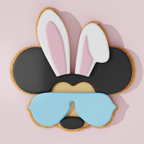 Easter Mickey Cookie Cutter