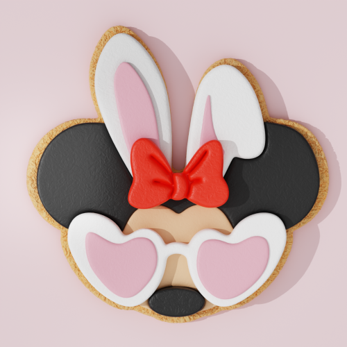 Easter Minnie Cookie Cutter