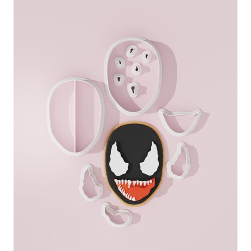 Venom Face Cookie Cutter