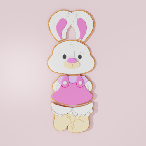 Girl Bunny Cookie Cutter...