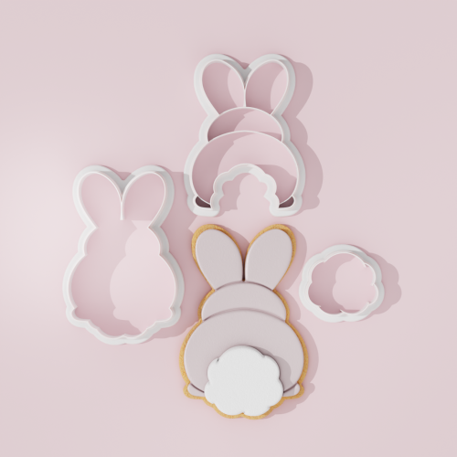 Bunny Cookie Cutter 1007