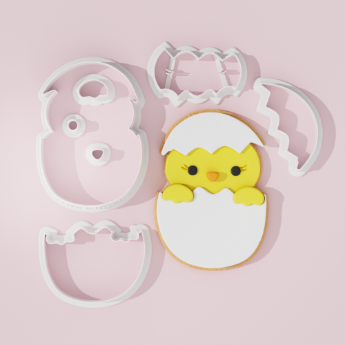 Easter Chick Cookie Cutter 308