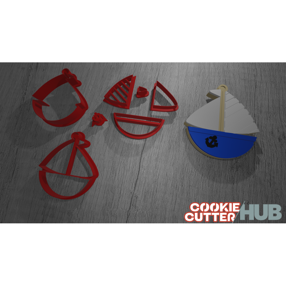 Pirates Ship #2 Cookie Cutter