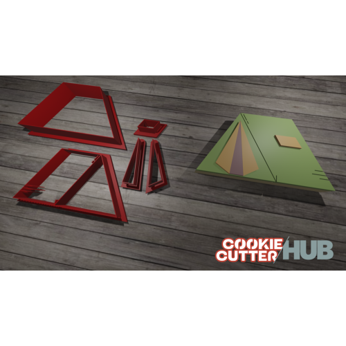 Camping Tent Cookie Cutter